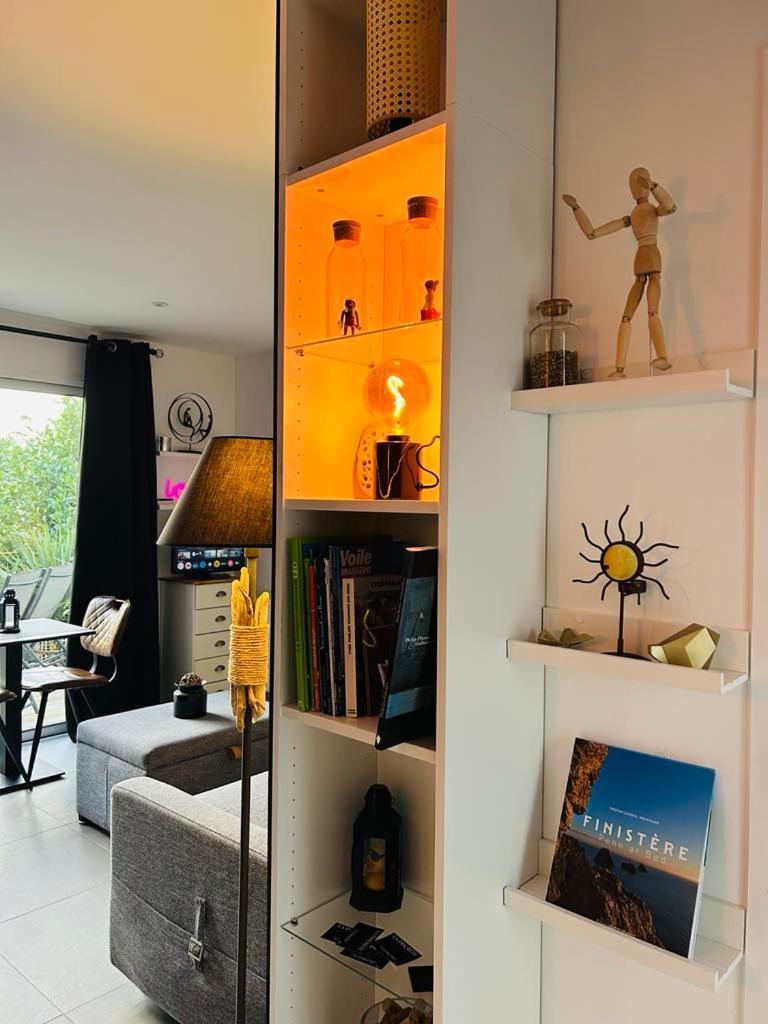 Studio & Spa La Discrete Saint-Evarzec Ngoại thất bức ảnh